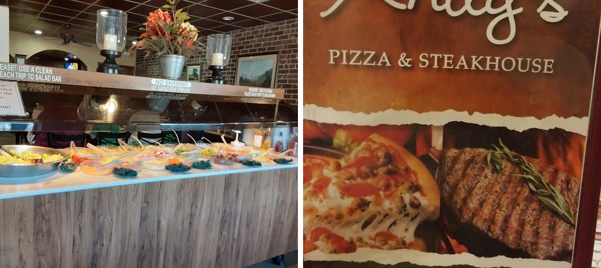 Andy's Pizza Menu